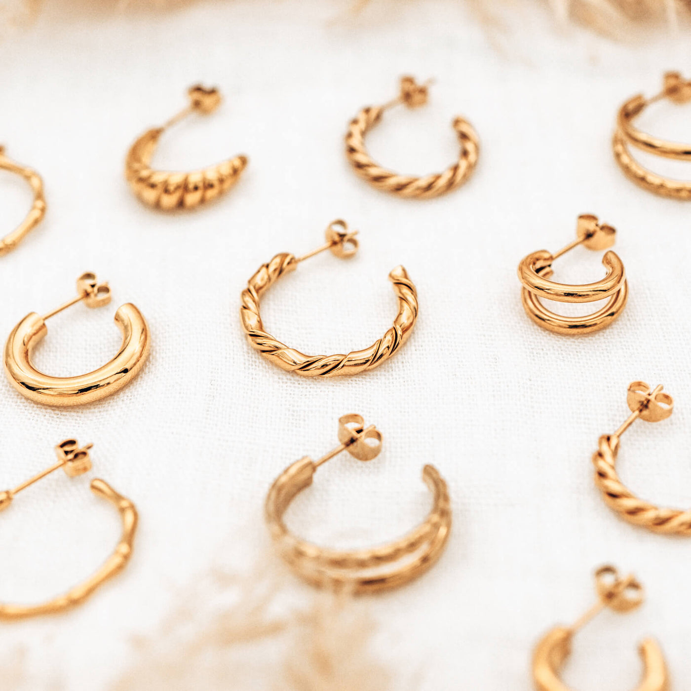 Curly Hoops