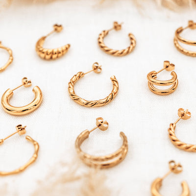 Curly Hoops