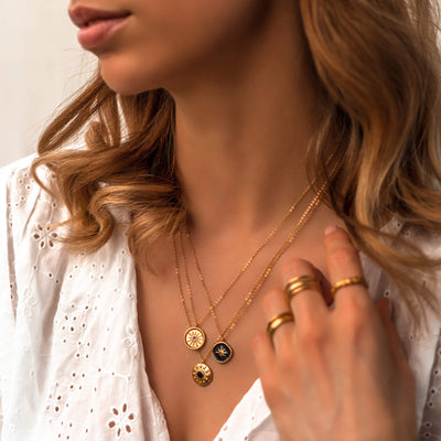 Black Blossom Kette